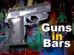 guns in bars